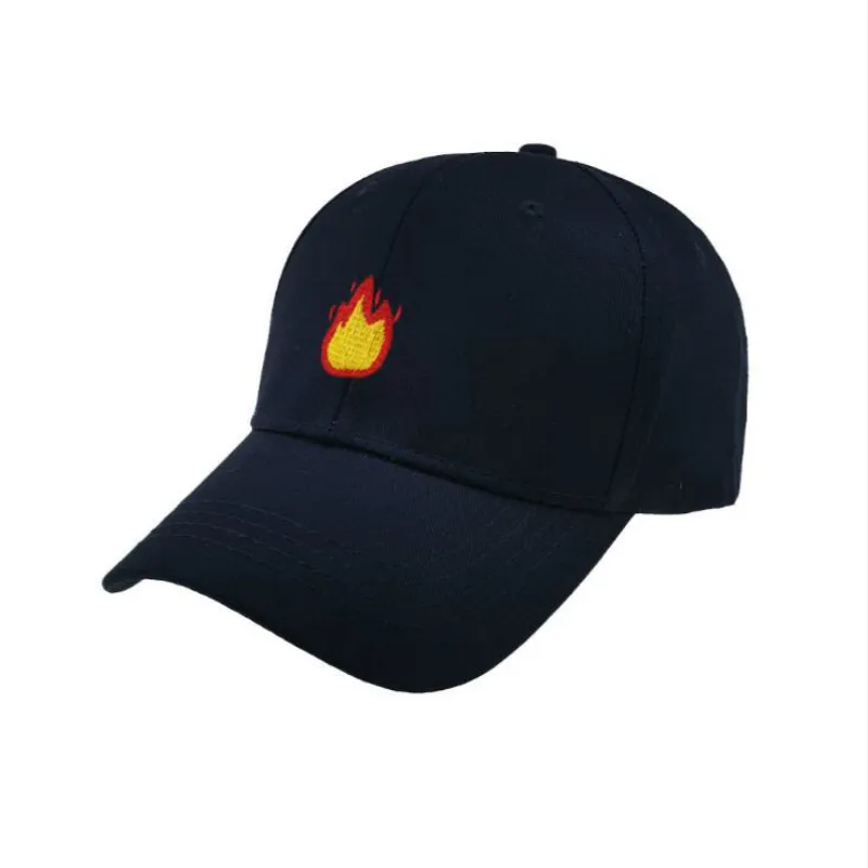 Бейсбольная Кепка с вышивкой Fire для мужчин и женщин уличная Snapback в стиле хип хоп