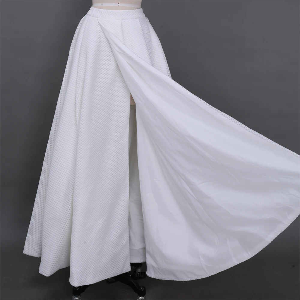 BeryLove модные белые платья из двух частей для выпускного вечера длина в пол с бретелькой через шею сексуальное платье с открытыми плечами с запахом юбка с разрезом платья для выпускного вечера