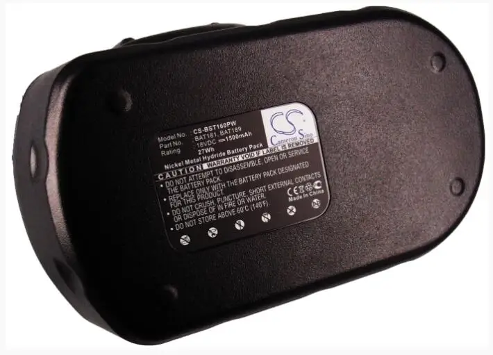 

Cameron Sino 1500mAh battery for BOSCH 13618 13618-2G 15618 1644 1644-24 1644B-24 1644K 1644K-24 1646K 1659K GDS 18 V-HT