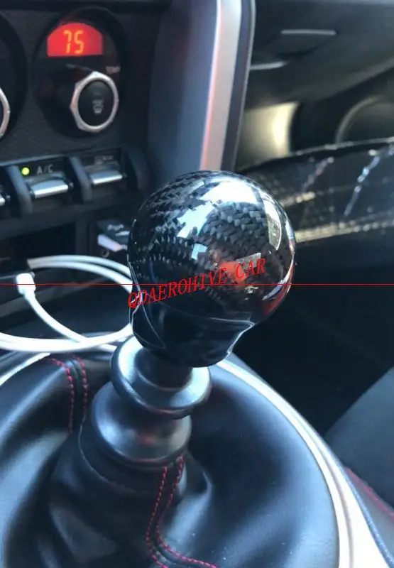 Ручка переключения передач QDAEROHIVE для автомобилей Subaru GT86 BRZ WRX из углеродного
