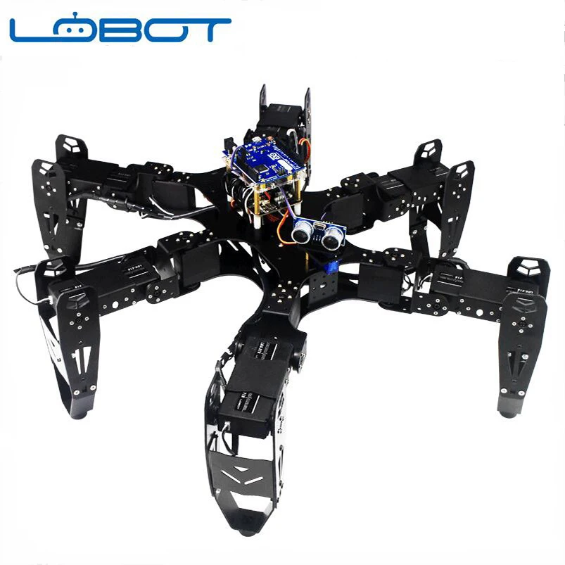 LOBOT Hexapod Паук Робот шестиногий с 20 CH управление Лер Серводвигатель действие дистанционного управления RC части робот игрушка