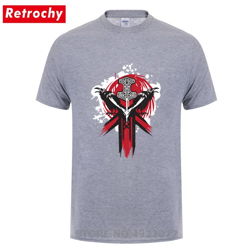 Мужская футболка с эмблемой Vikings логотипом для Honor Glory Odin одежда команды Viking Ragnar |