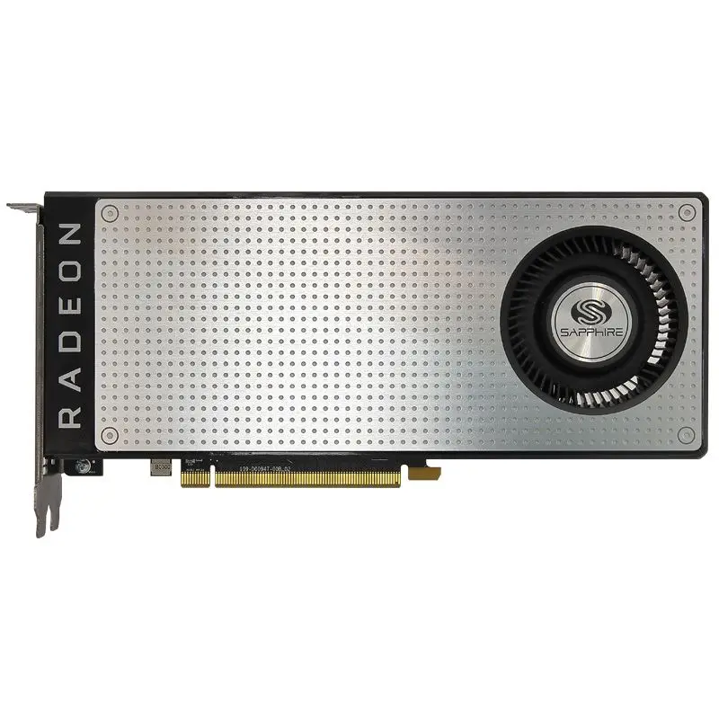 Used.Sapphire RX470D 4G D5  DDR5  PCI Express 3.0 computer GAMING  graphics card HDMI DP