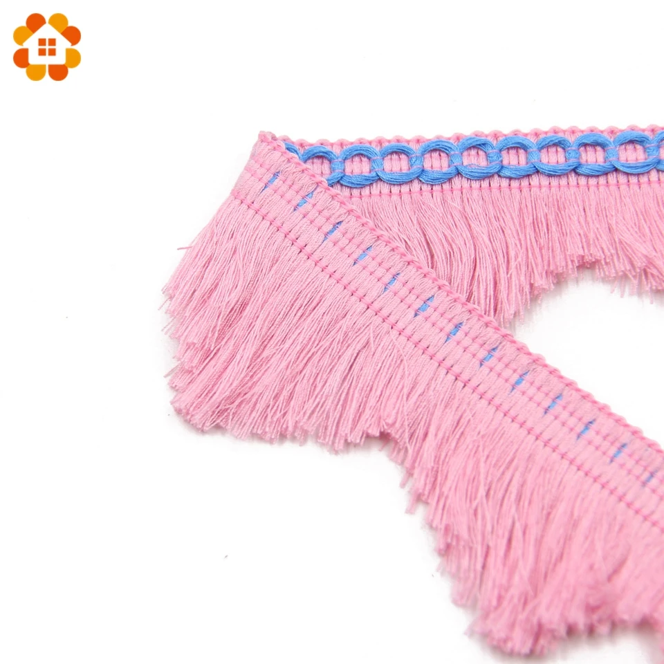 2 м/лот винтажная хлопковая лента с бахромой кружевная отделка тесьма ткань для