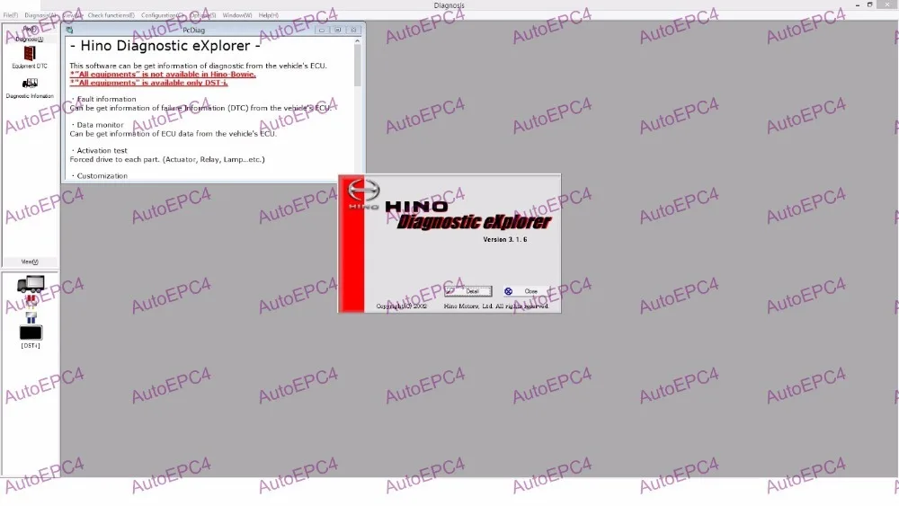 Hino Diagnostic eXplorer & Reprog Manager 3.1.6 + keygen|hino diagnostic|man diagnosticexplorer 1 |