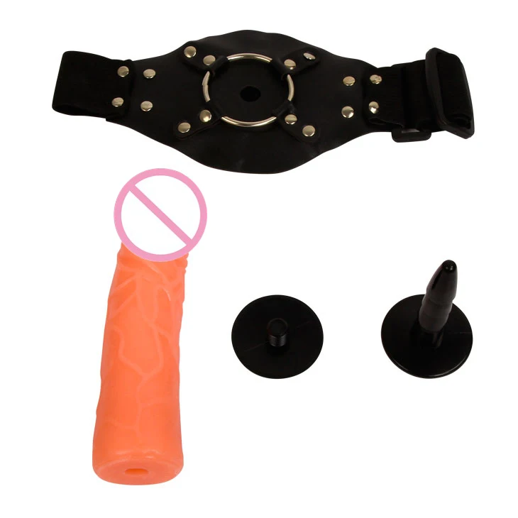 Реалистичный фаллоимитатор BAILE регулируемый ремешок на колени секс-товары