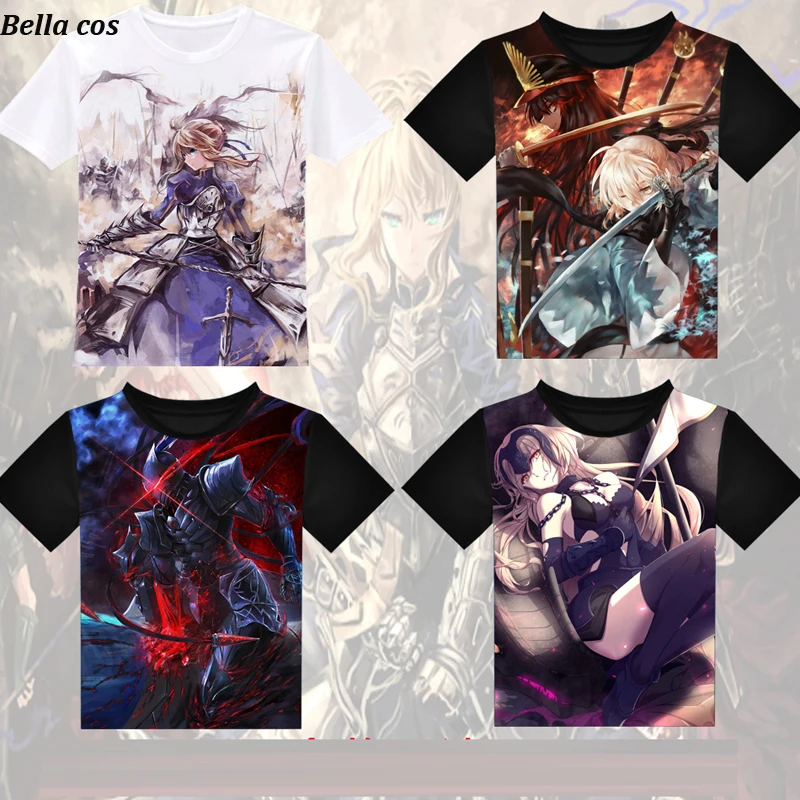 Футболка для косплея из аниме Fate Grand Order костюм по саблей Жанной душины Окита