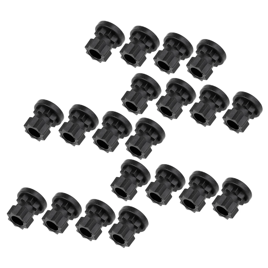 Упаковка 20 нейлон 22 мм/7/8 &quotRam Post Mount Track Base Замена для Каяка лодка удочка