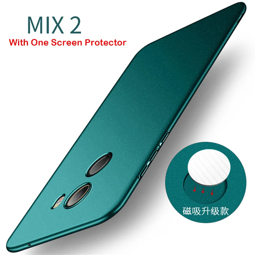 Металлический чехол из поликарбоната с полной защитой для Xiaomi Mi Mix 2s жесткий