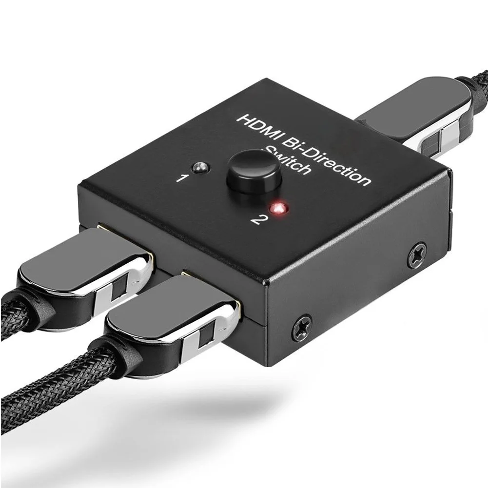 Новое поступление Fosmon 2x1 1x2 Ultra 4 K Bi Direction HDMI 2 0 коммутатор HDCP 3D 1080 p |