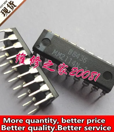 Бесплатная доставка 10 шт./лот MM2114 MM2114N MM2114N-2 MM2114N-L MM2114N-3 MM2114N-15 MM2114N-2L DIP18 Goodquality |