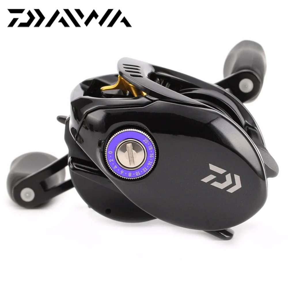 Daiwa TATULA HLC Оригинальный Baitcasting Рыболовная Катушка 7.3/8.1 220 г 8BB Морской Катушки