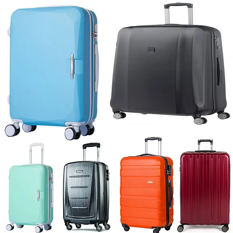 Большой Hardside Spinner Чемодан 22 "20" 16 "28" 14 "Бизнес Для мужчин чемодан для