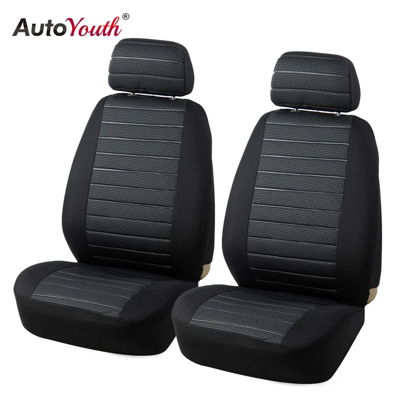 autoyouth automobile front seat covers universal car seat protectors cover car styling interior decoration accessories 1 pair free global shipping