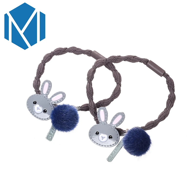 S милый кролик Эластичные аксессуары для волос девушки прекрасный плюшевый