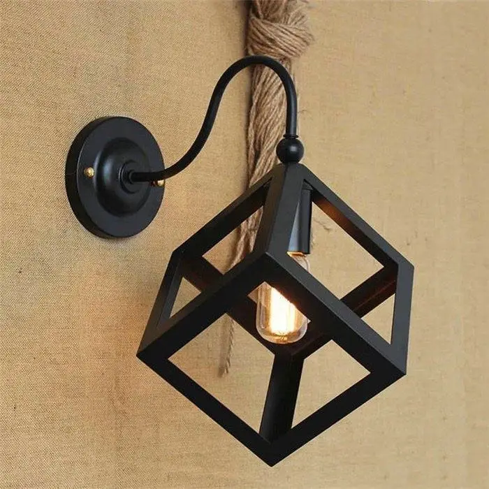 Винтаж Настенные светильники лампы Интерьер Свет прикроватные промышленный бра