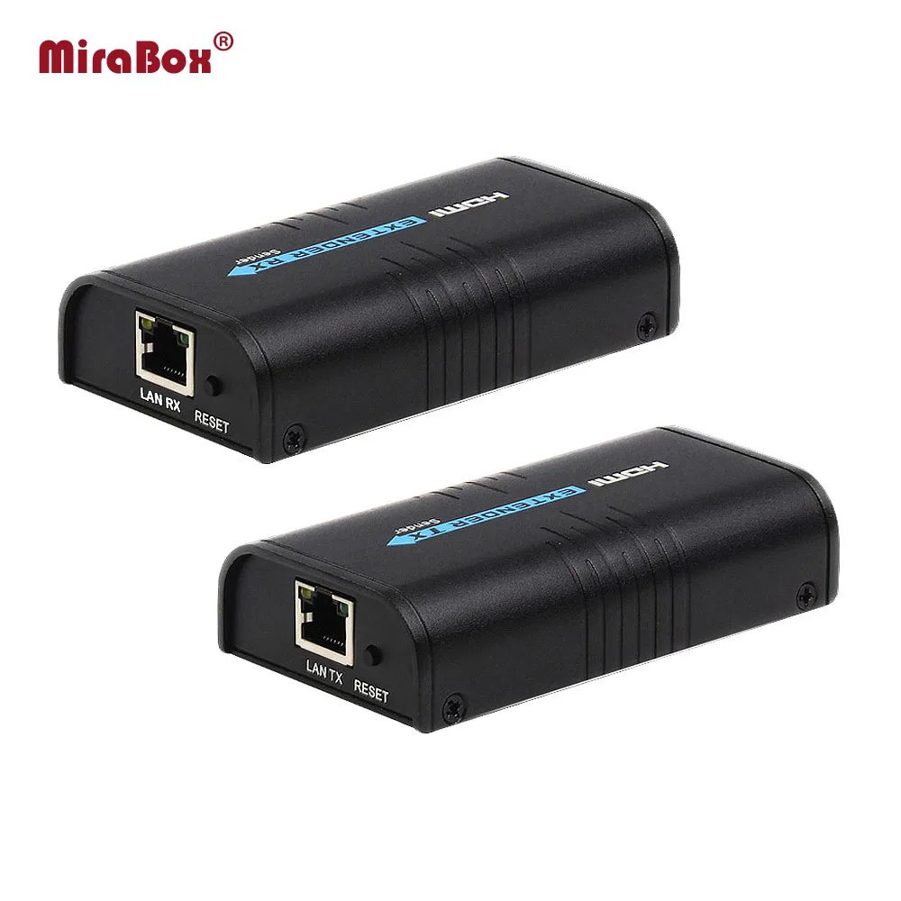 1080p 120m HDMI удлинитель (1 отправитель и 7 приемников) по IP/TCP UTP/STP CAT5e/6 Rj45 LAN работает