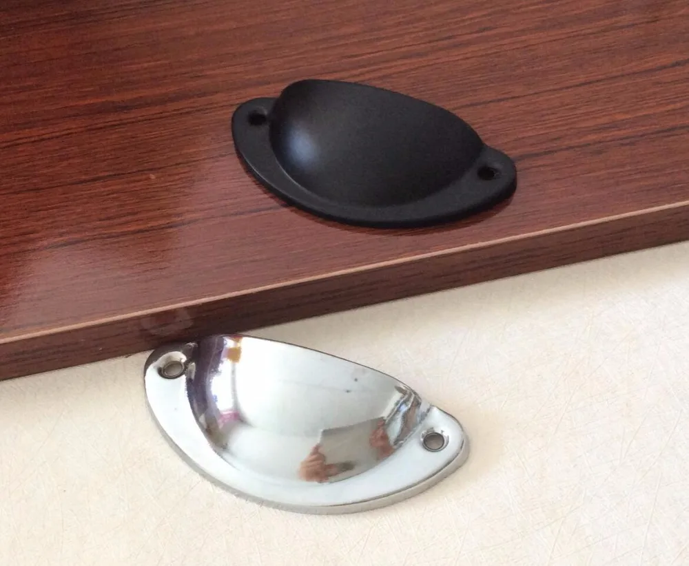 Ручки для ящиков современные декоративные ручки в виде ракушек черного и