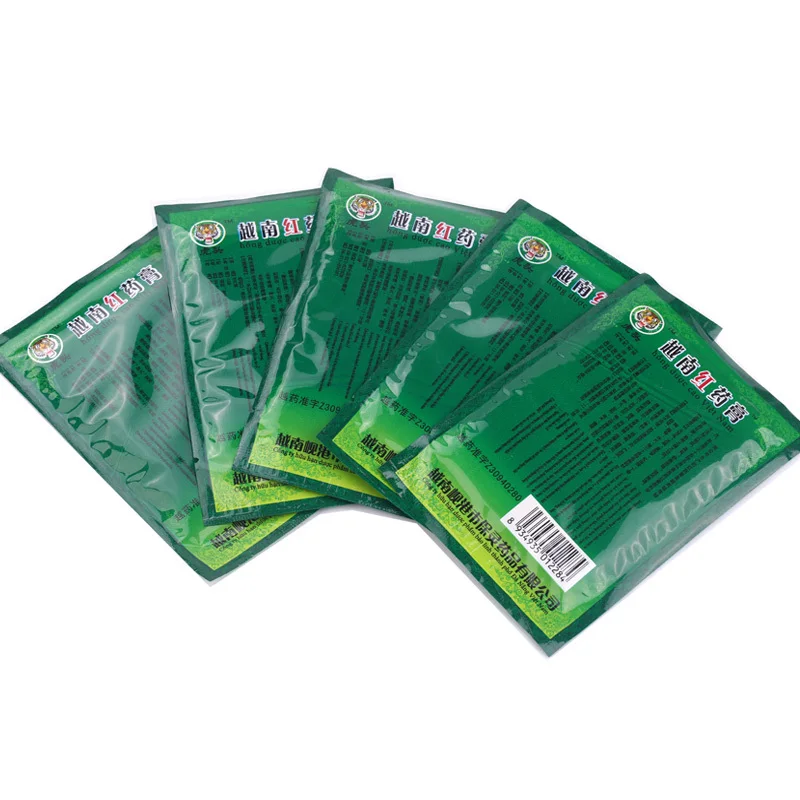 16 шт./2 Сумки Вьетнам Красный Тигр Бальзам штукатурка боль жесткая плечи