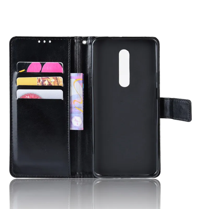 Чехол-книжка One Plus 7 для OnePlus Pro роскошный чехол-кошелек из искусственной кожи с