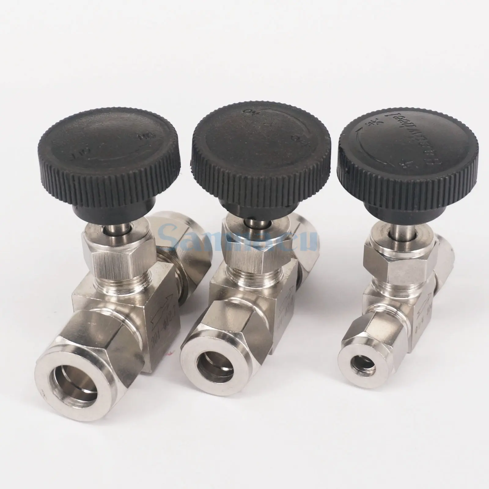 Компрессионный фитинг для клапана 3 мм 4 6 8 10 12 14 16 1/8 &quot1/4&quot 3/8 &quot1/2&quot SS304 контроль