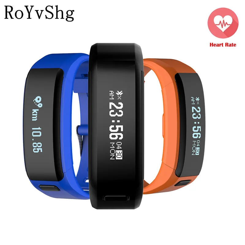 Смарт Браслет плавание водостойкие часы фитнес трекер браслет IOS Android сердечного