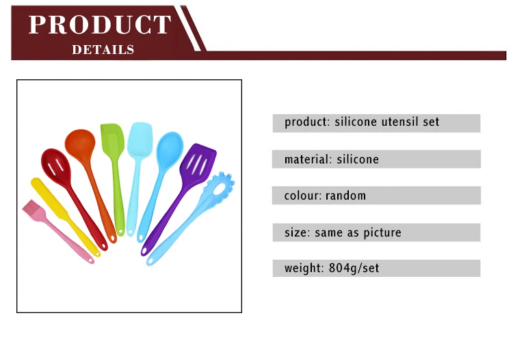 Новые кухонные инструменты для приготовления пищи с покрытием нейлоновая и