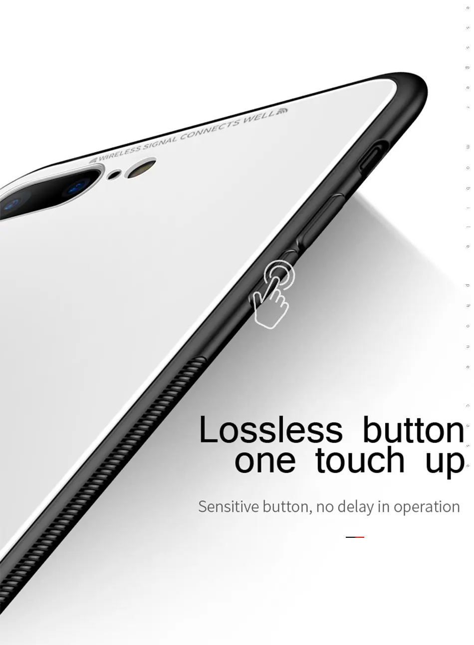 Телефон защитное стекло крышка+ силиконовый бампер чехол на для афон iPhone 5 5S SE 5SE S 6 6s плюс 6 S плюс 7 8 7 плюс 8 плюс+ защитный