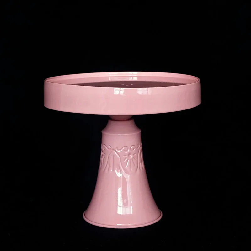 SWEETGO резной 8-дюймовый винтажный стенд для торта металлический держатель кексов