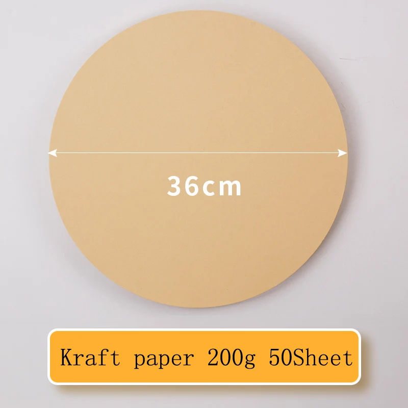 36cm Kraft paper 50 шт крафт-бумага для эскизов 200/г ручная роспись креативный эскиз бумажная открытка для эскиза рисунок карандаш& Пастель товары для рукоделия - Габаритные размеры: 36cm Kraft paper