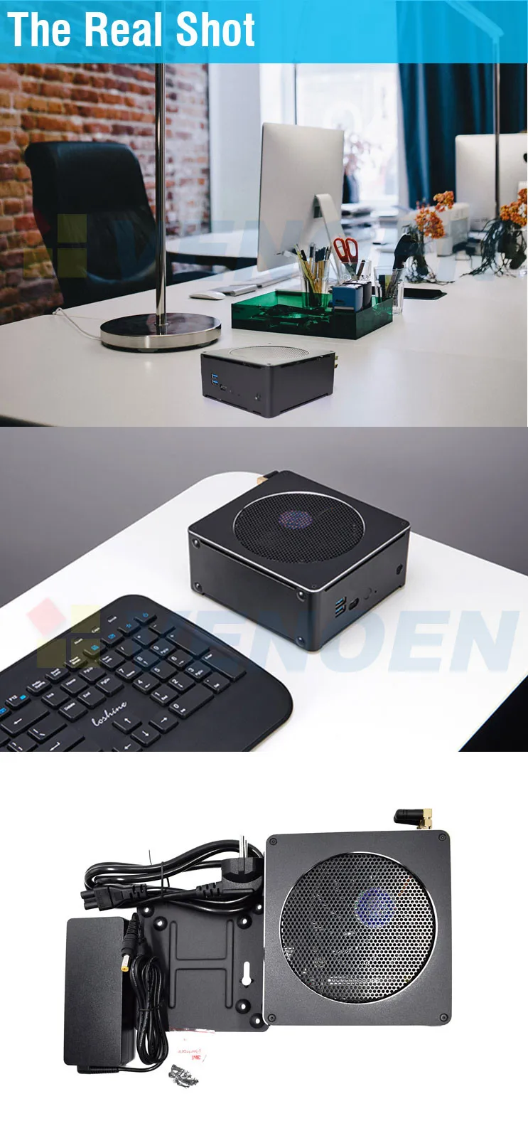 Coffee Lake Nuc Intel i9 8950hk 6 ядер 12 нитей Мини ПК Windows 10 Pro ddr4 AC WiFi настольный компьютер HD Mini DP