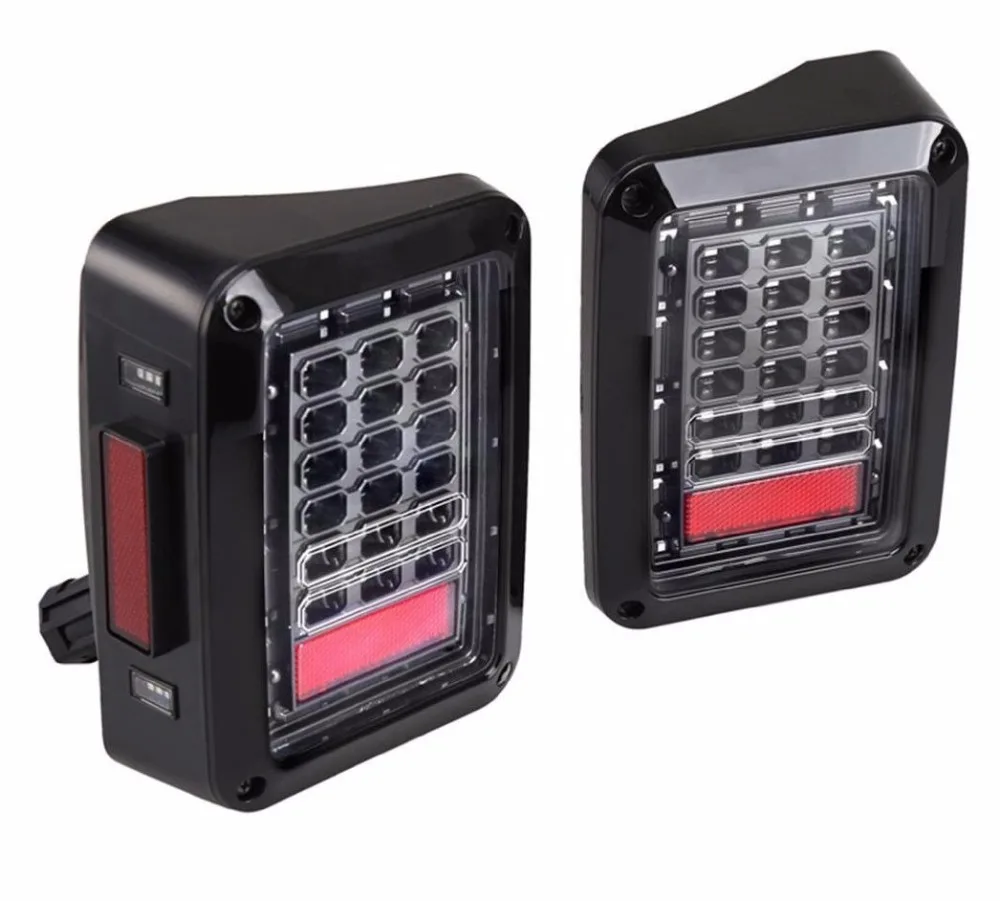 Рекламная цена! 1 пара светодиодные задние фонари интегрированные поворотные