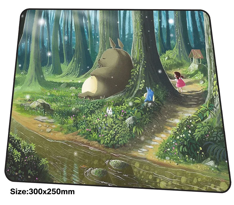 Коврик для мыши Totoro 300x250x3 мм, игровой коврик для мыши, большой игровой коврик, лучший продавец, игровой Настольный коврик для мыши, самый дешевый большой игровой коврик