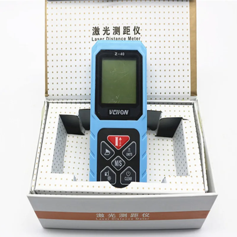Vchon ручной лазерный дальномер Электронная Мини Клейкие ленты Diastimeter измерения |