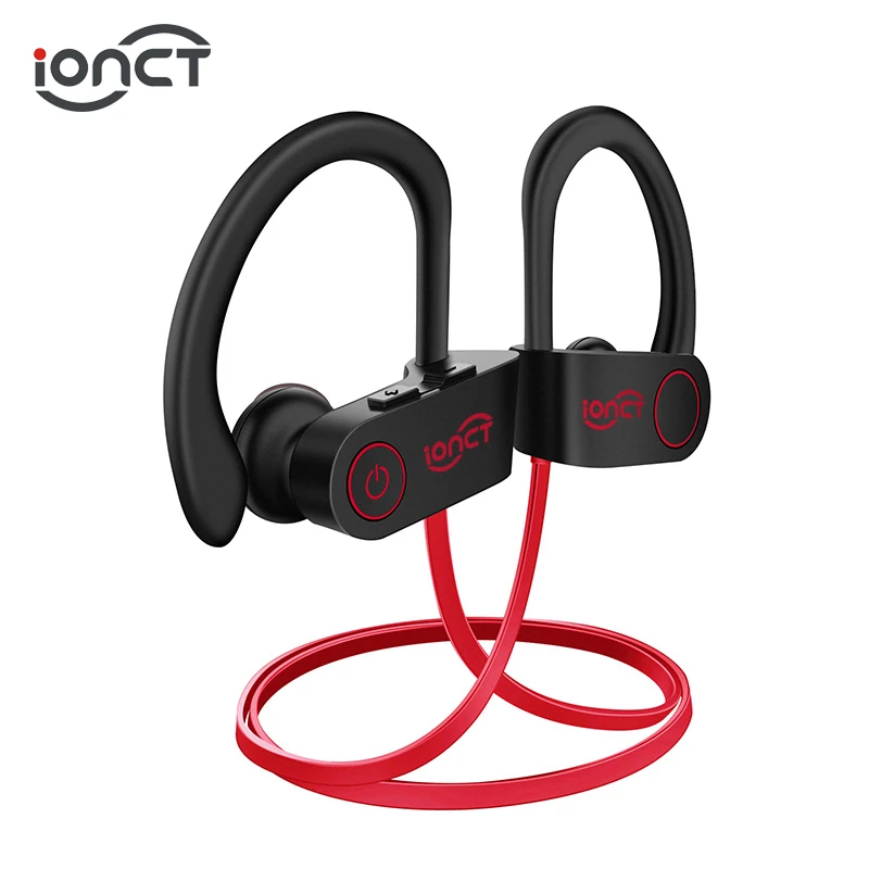 IONCT 5 0 Bluetooth наушники IPX7 Водонепроницаемая гарнитура беспроводные спортивные бас