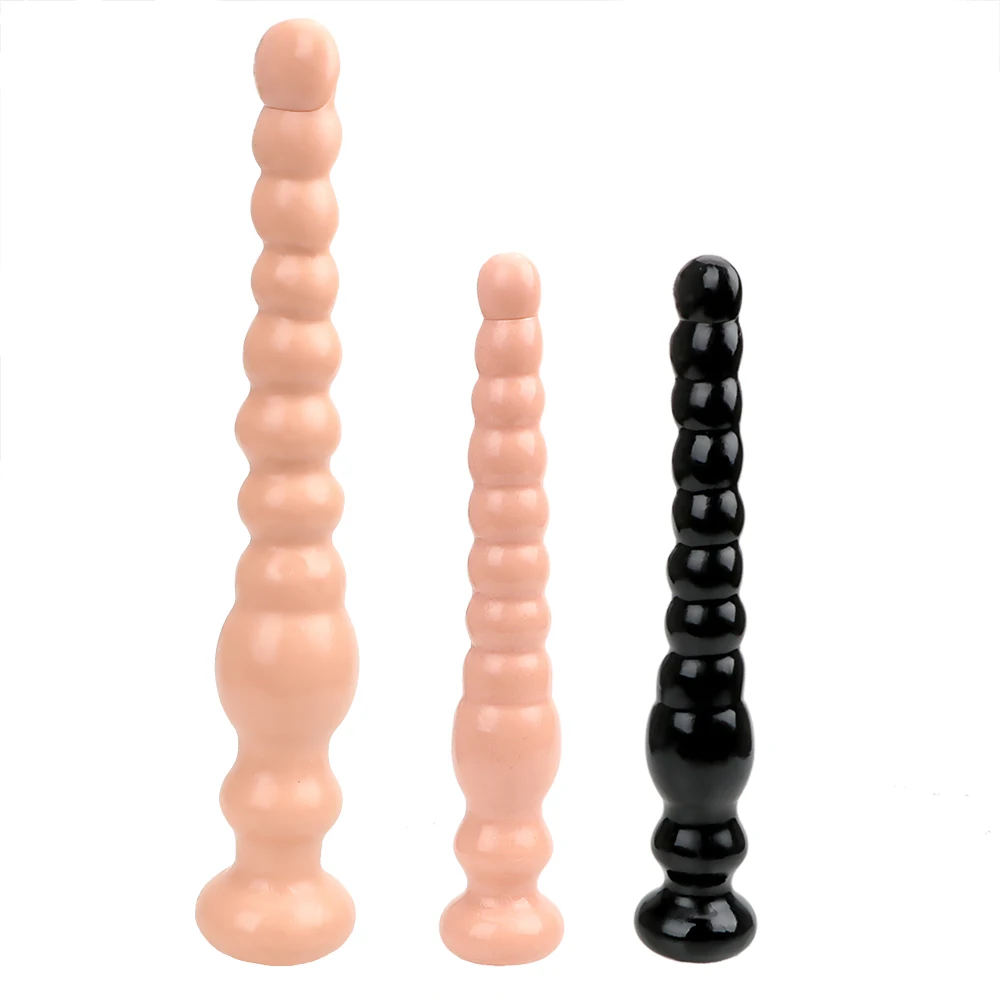 IKOKY Anus Backyard Beads Super Long Anal Plug Sex Toys For Woman And Men Masturbator Prostata Massage Butt Adult Products | Красота и