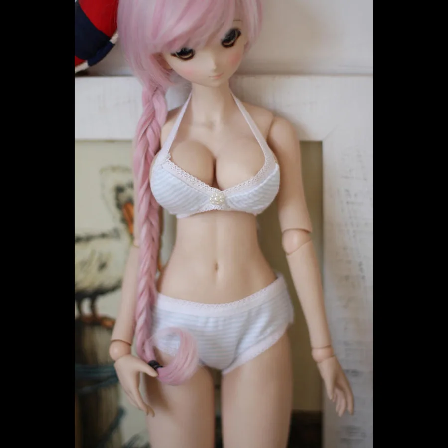Cateleya BJD SD кукла синий и белый полосатый комплект нижнего белья