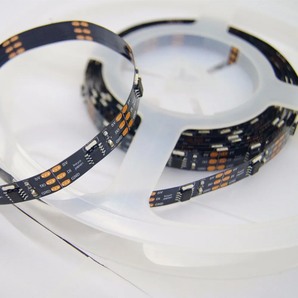DC5V WS2811 контролируемый ИС 335 боковое излучение светодиодная цифровая полоса