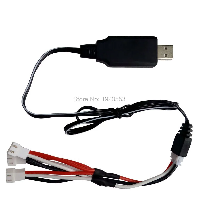 USB кабель для зарядки Wltoys XK.2.K120.022 7 4 В запасные части вертолета XK K120 RC|Детали и