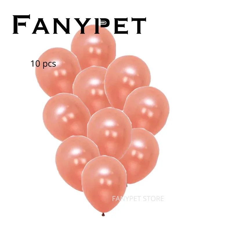 10 pcs rose Gold Diamond Ring Foil Balloon Rose Gold Bride to Be Balloon Letter Balloon Bridal Shower Wedding Engagement Decoration - Цвет: 10 pcs