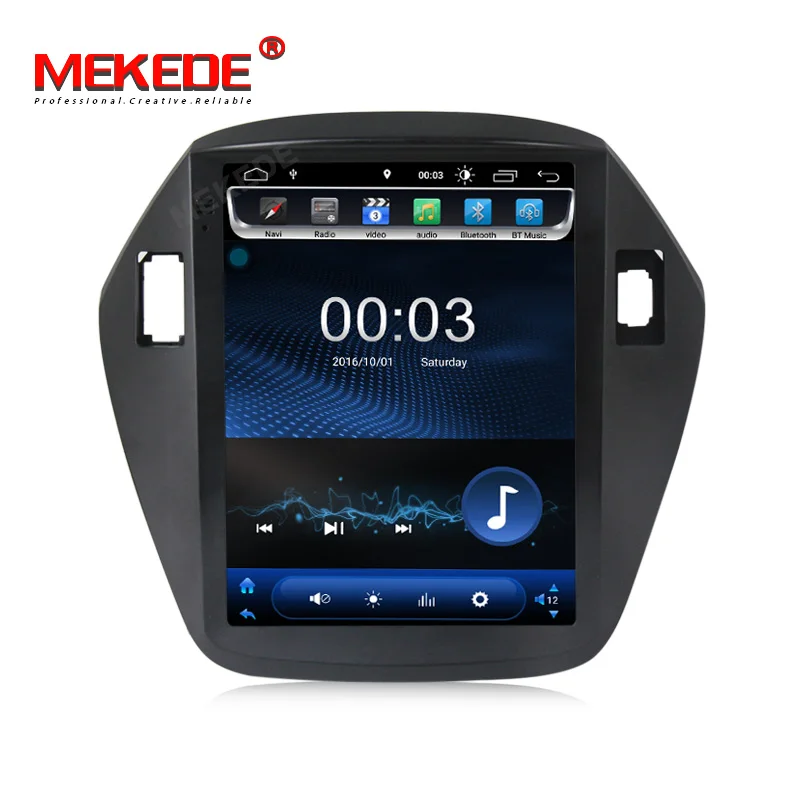 MEKEDE Tesla стиль 10 1 ''ips экран Android 8 Автомобильная dvd навигационная система аудио