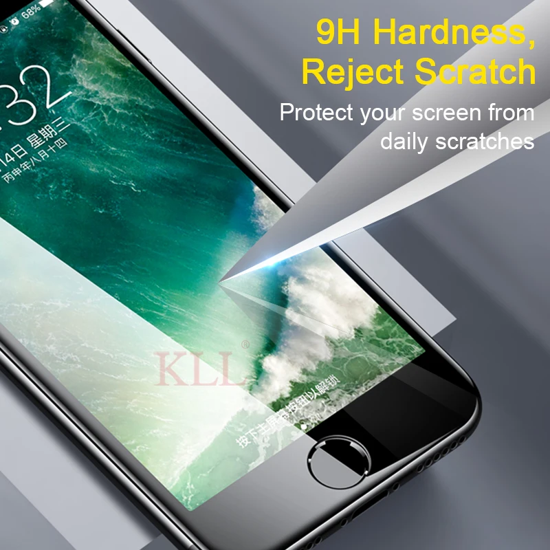 9H Полное покрытие экрана протектор для iPhone 11 Pro Max 7 8 6 6S Plus закаленное стекло X Xs XR