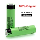 Новинка 18650 аккумулятор 3400 мАч 3,7 в NCR18650B перезаряжаемая литиевая батарея для фонарика фонарь внешний аккумулятор высокой емкости для самостоятельной сборки