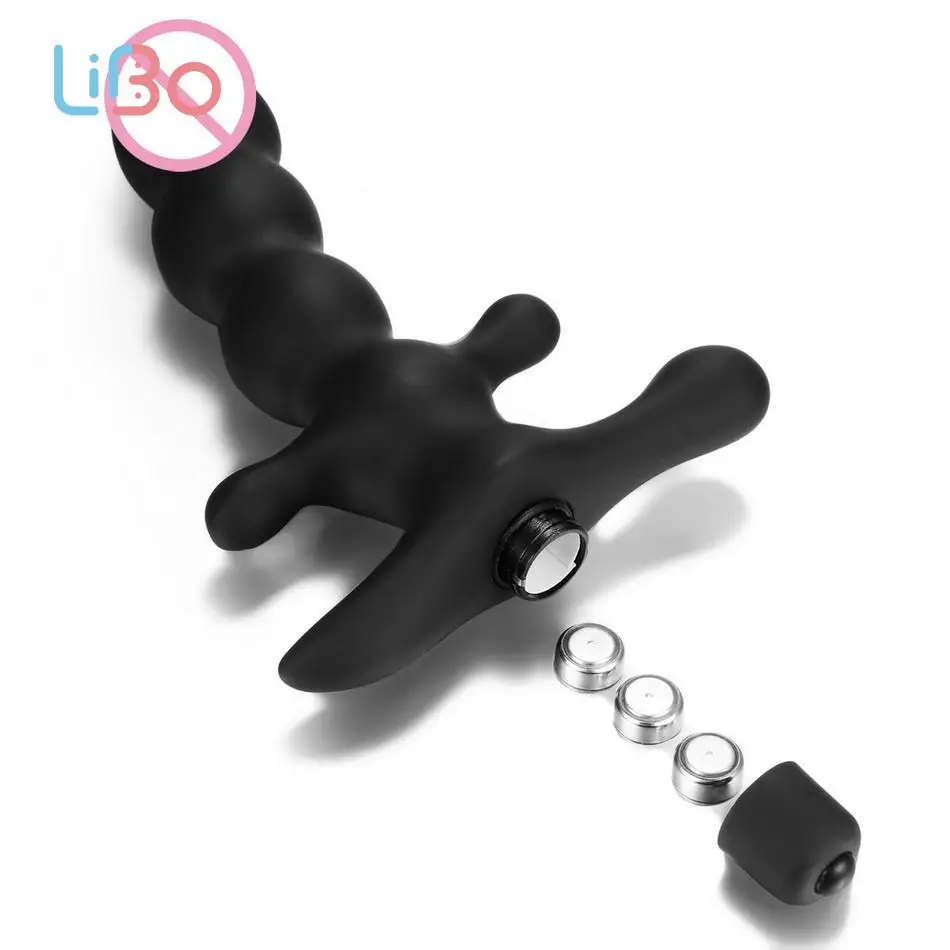 LI BO G Spot Vibrator Sex Toys for Women Products Silicone Wavy Vibrating Anal For Men Sexy Waterproof |