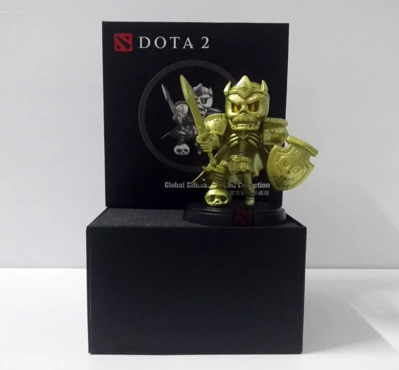 5 шт./компл. Золотая фигурка Dota 2 из игры душевая гвардия тишина король лейоритный