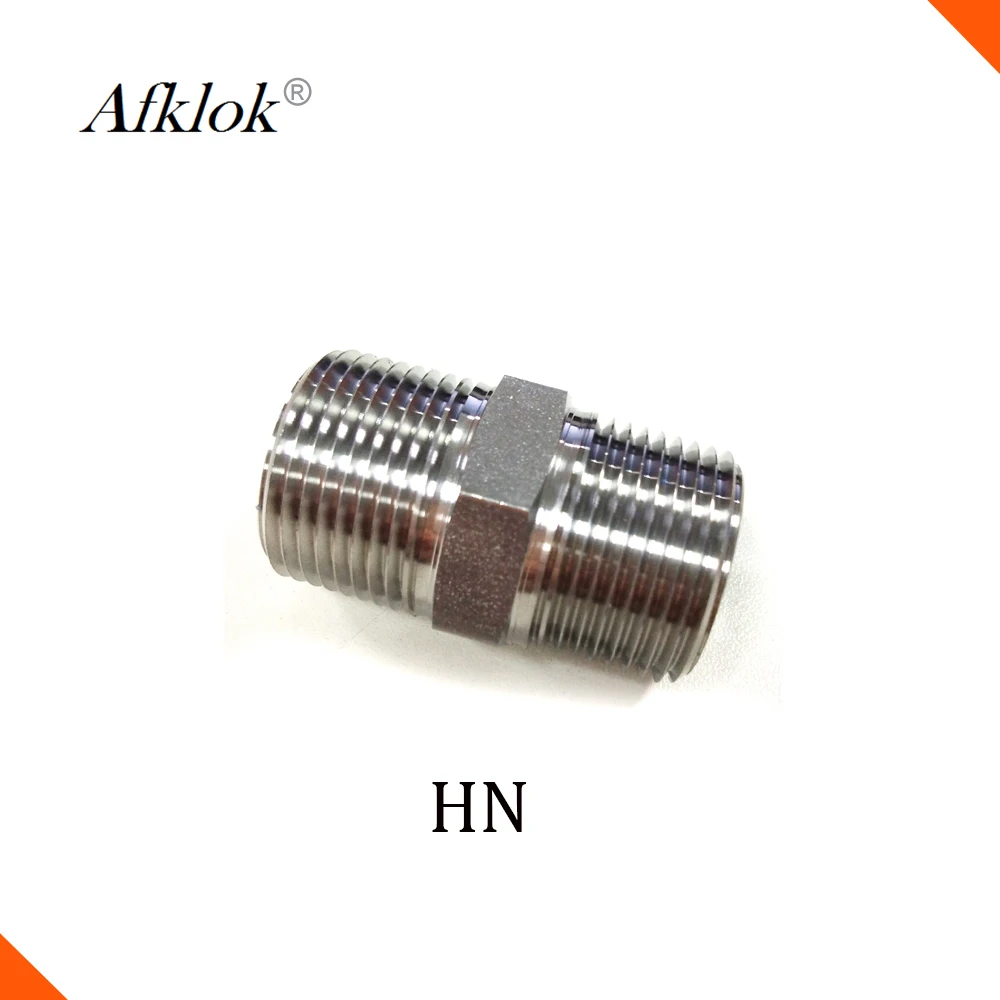 Двойной соединитель для ниппеля фитинги из нержавеющей стали SS316 трубчатые