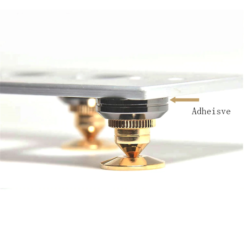 Металлические акустические шипы с подставкой набор из 4 шт./8 шт. изоляционные