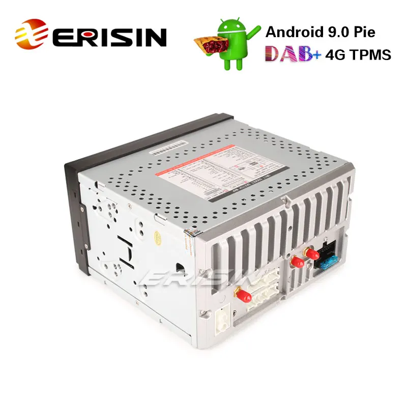 Авторадио Erisin ES4970U 7 " двойной Din DAB Android 9 0 GPS WiFi DVB T2 OBDII Bluetooth Navi 4G RDS|Автомагнитолы|