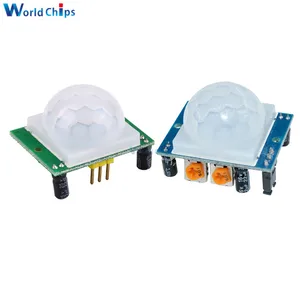 1pcs HC-SR501 Adjust IR Pyroelectric Infrared PIR Motion Sensor Detector Module for Arduino for raspberry pi kits Blue/Green