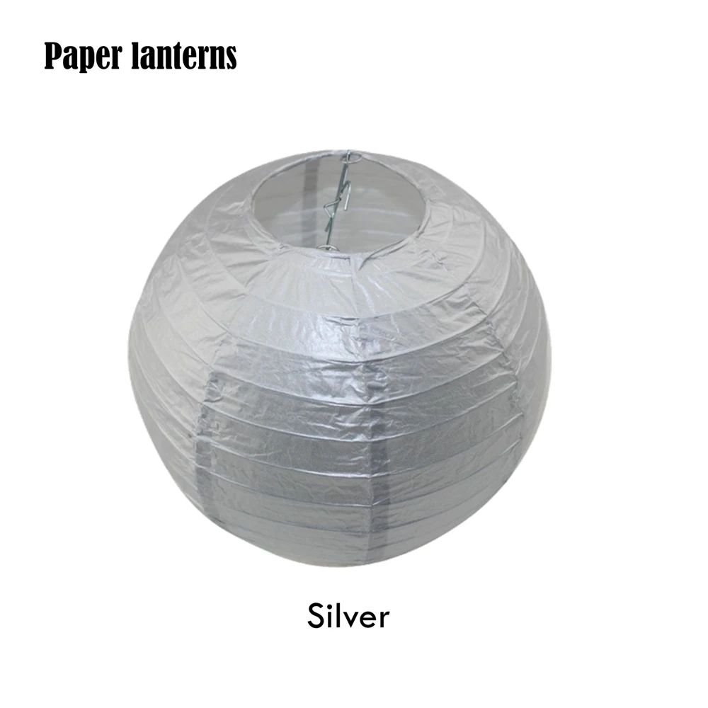 Новый Серебряный серый набор церемоний декоративный смешанный размер бумажный